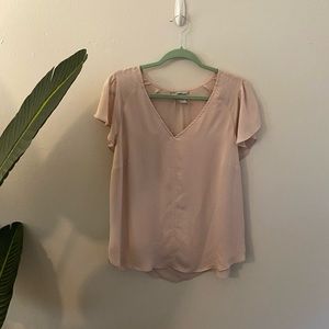 Sheer Pink Blouse